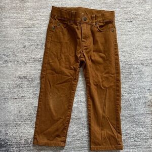 Janie and Jack Tan Trousers